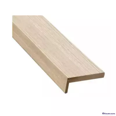 Durvju apmales daļa MDF Latte Soft teleskopiskā PVC Deluxe